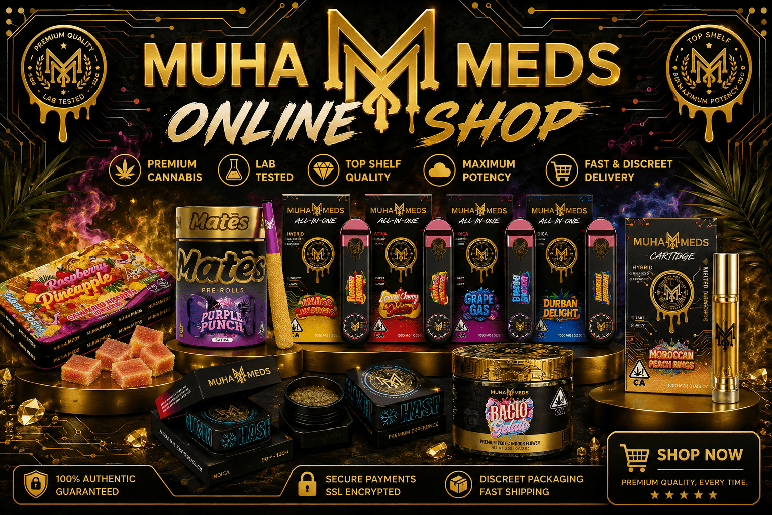 Authentic Muha Meds product verification guide