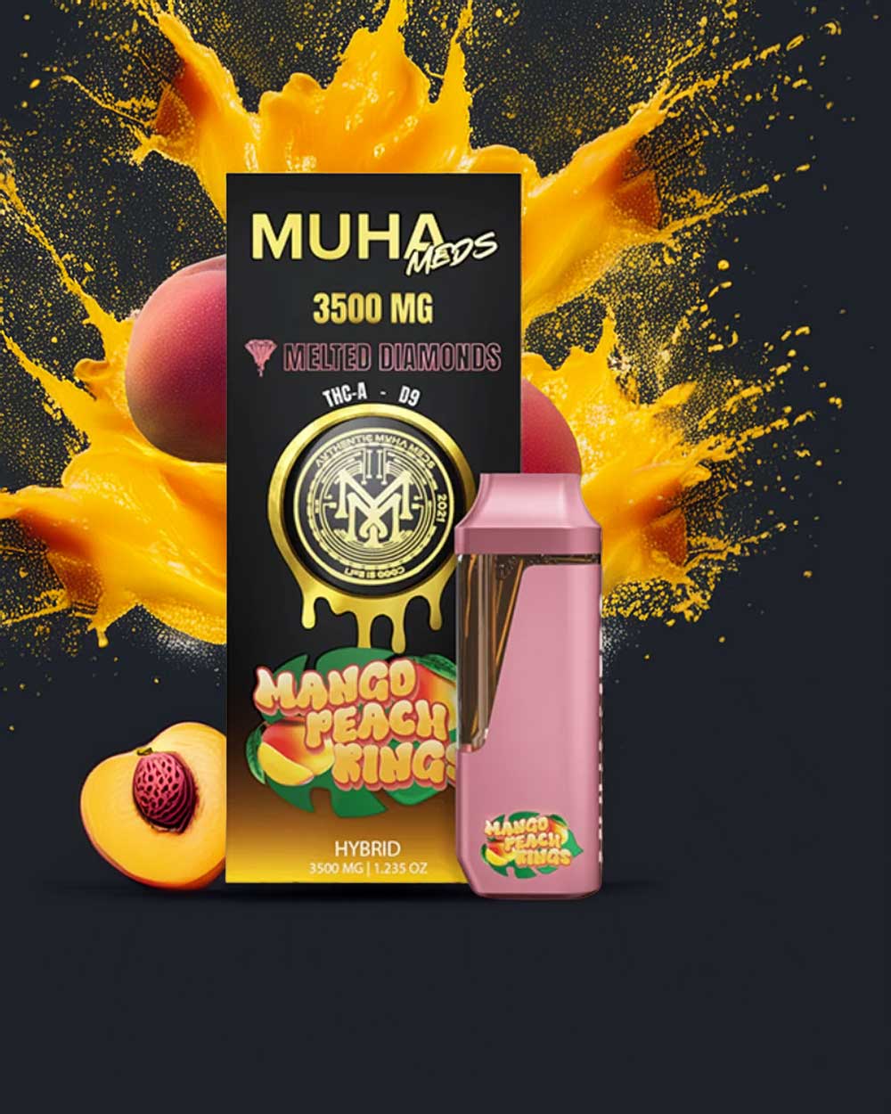 Muha Meds 3500mg Melted Diamonds