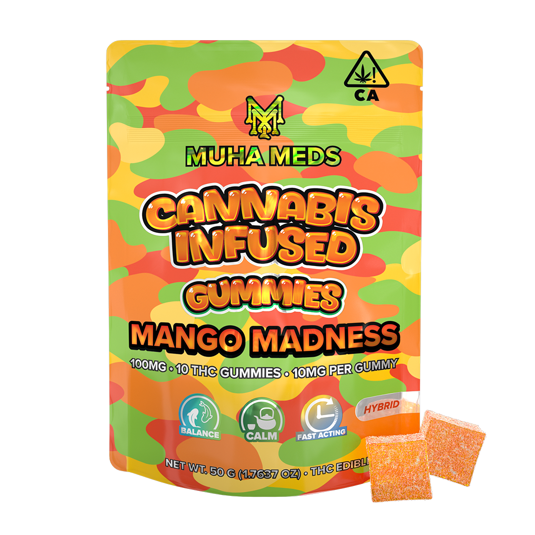 Mango Madness THC Gummies