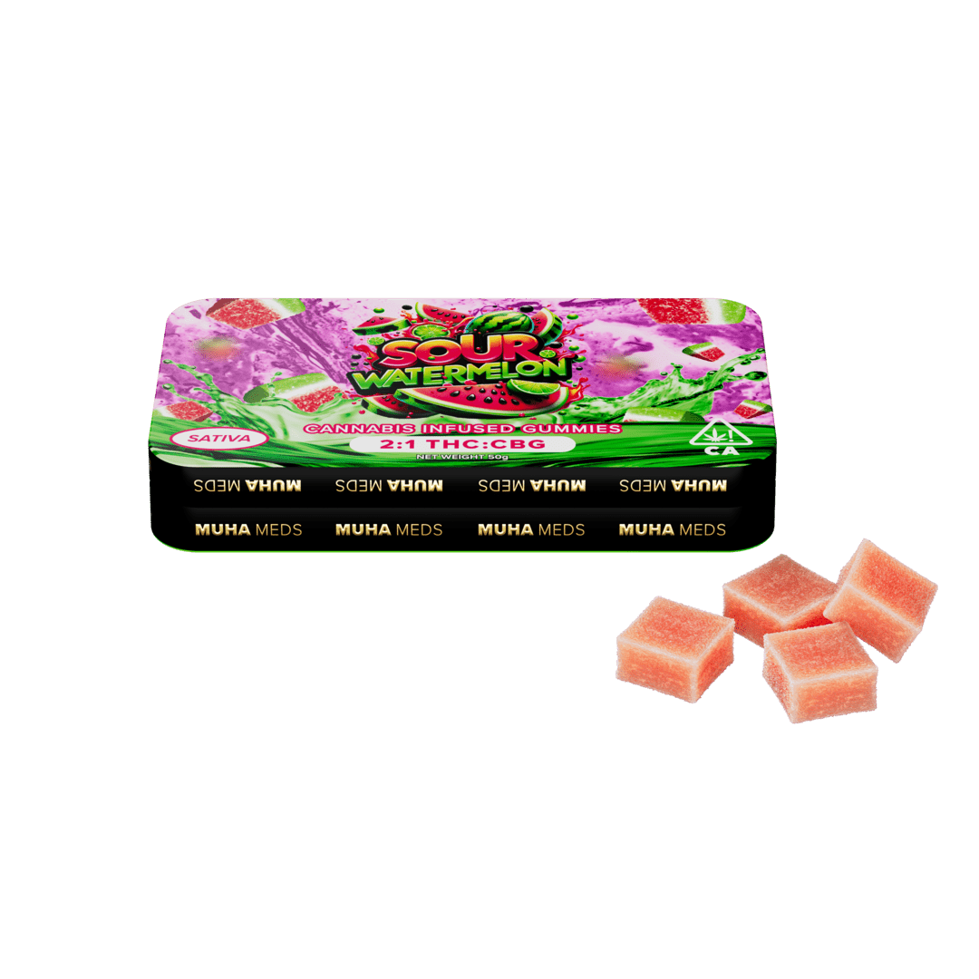 Sour Watermelon CBG Gummies